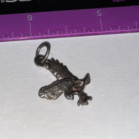 Sterling Silver Eagle Pendant - Picture 14 of 16